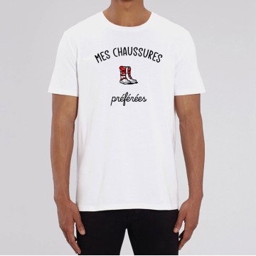 TSHIRT "MES CHAUSSURES PREFEREES" Homme