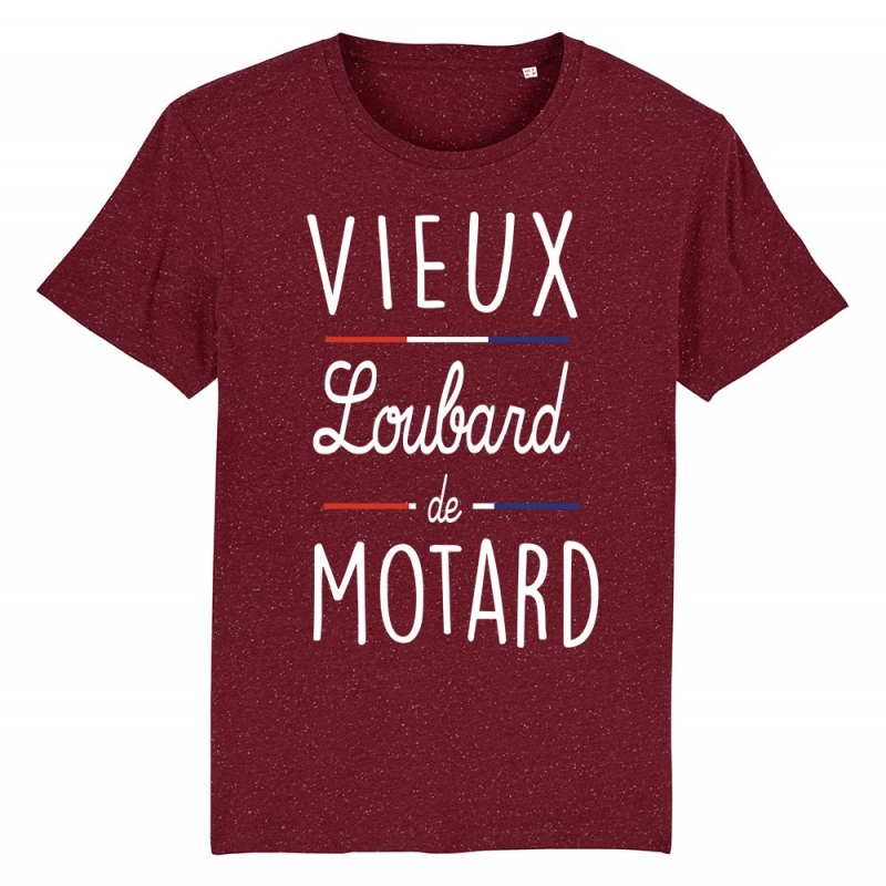 TSHIRT Unisexe VIEUX LOUBARD DE MOTARD TSHIRT Unisexe VIEUX LOUBARD DE MOTARD