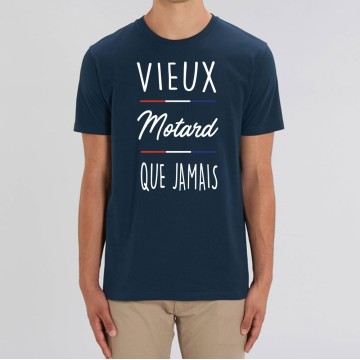 TSHIRT Unisexe VIEUX MOTARD QUE JAMAIS