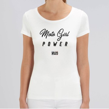 TSHIRT "MOTO GIRL POWER" Femme