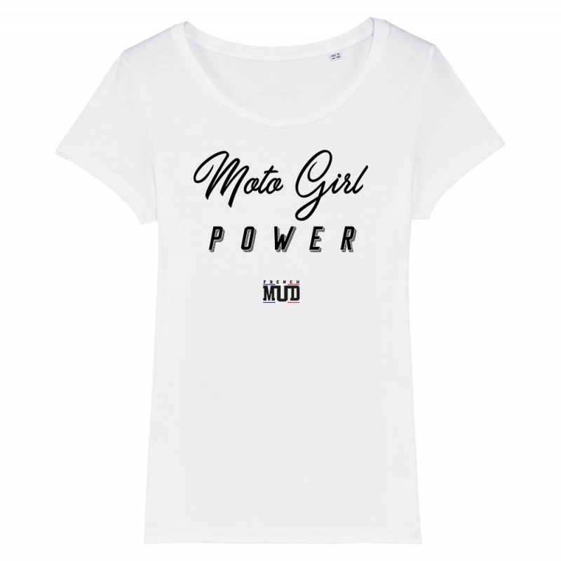 TSHIRT Femme MOTO GIRL POWER TSHIRT Femme MOTO GIRL POWER
