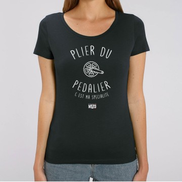 TSHIRT Femme PLIER DU PEDALIER C'EST MA DESTINEE