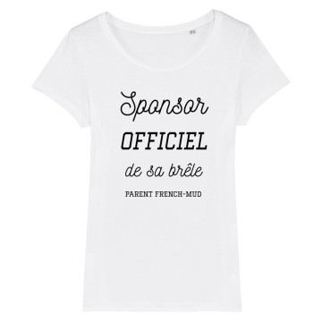 TSHIRT Femme SPONSOR OFFICIEL DE SA BRELE