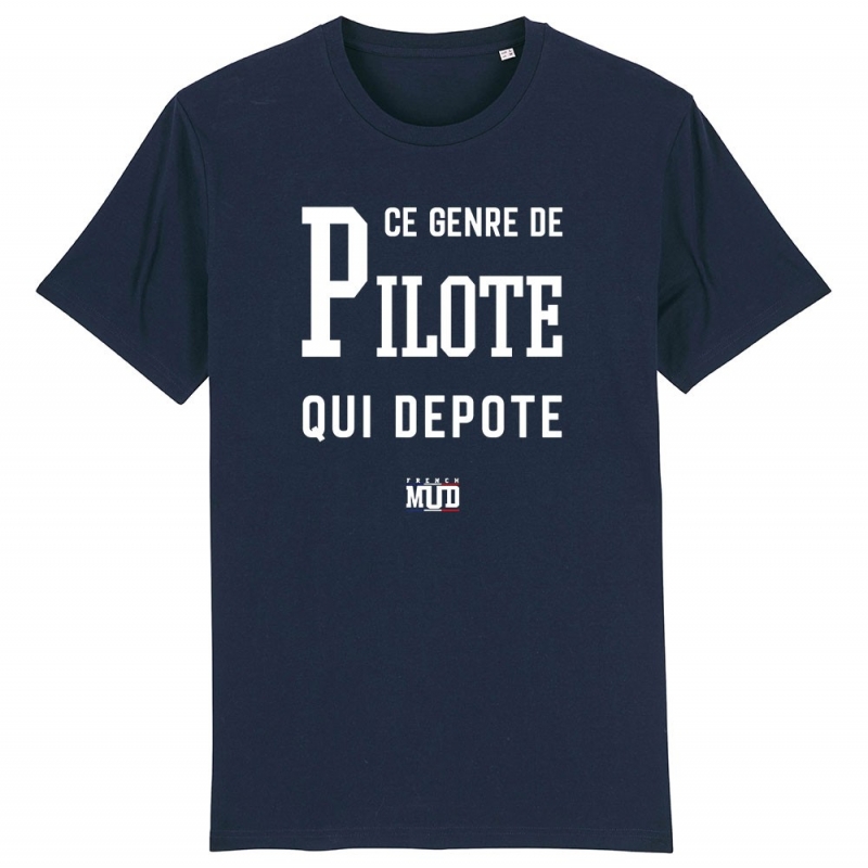 TSHIRT Enfant CE GENRE DE PILOTE QUI DEPOTE