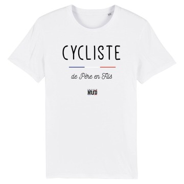 TSHIRT Enfant CYCLISTE DE PÃˆRE EN FILS