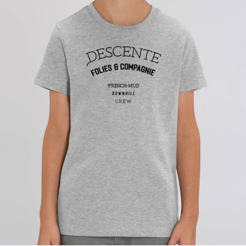TSHIRT Enfant DESCENTE FOLIES ET COMPAGNIE