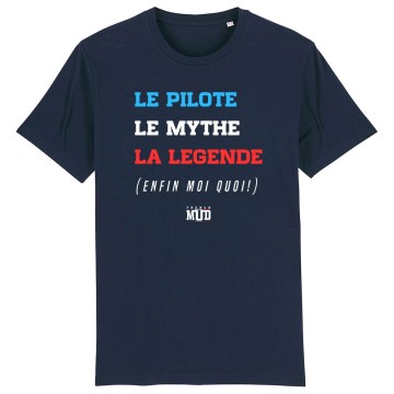 TSHIRT Enfant LE PILOTE LE MYTHE LA LEGENDE