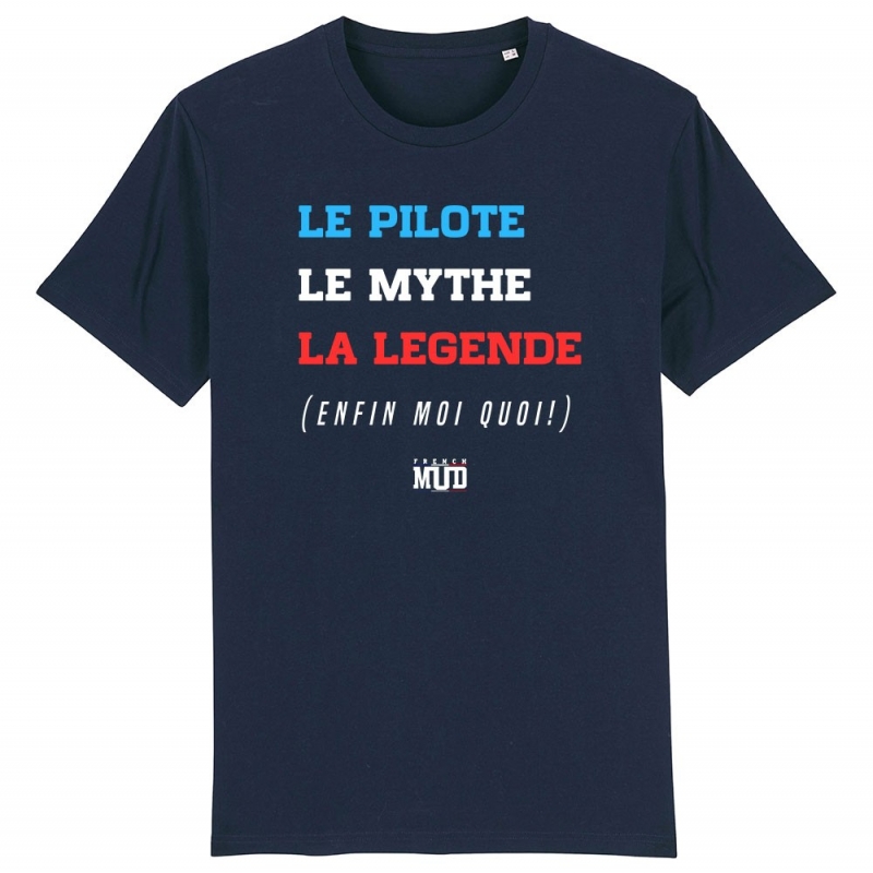 TSHIRT Enfant LE PILOTE LE MYTHE LA LEGENDE