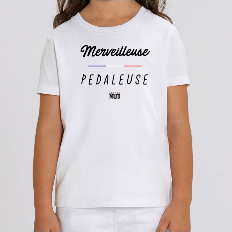 TSHIRT Enfant MERVEILLEUSE PEDALEUSE TSHIRT Enfant MERVEILLEUSE PEDALEUSE