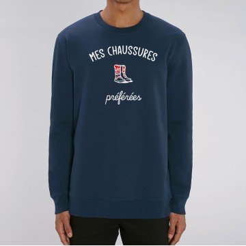 SWEAT "MES CHAUSSURES PREFEREES" Homme