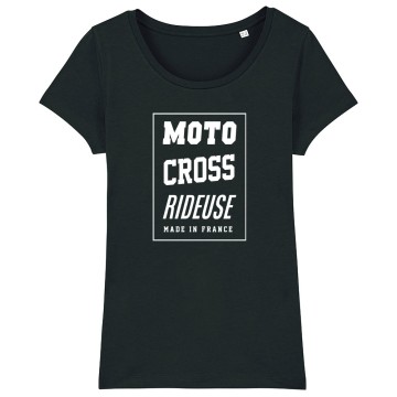 TSHIRT Femme MOTO CROSS RIDEUSE