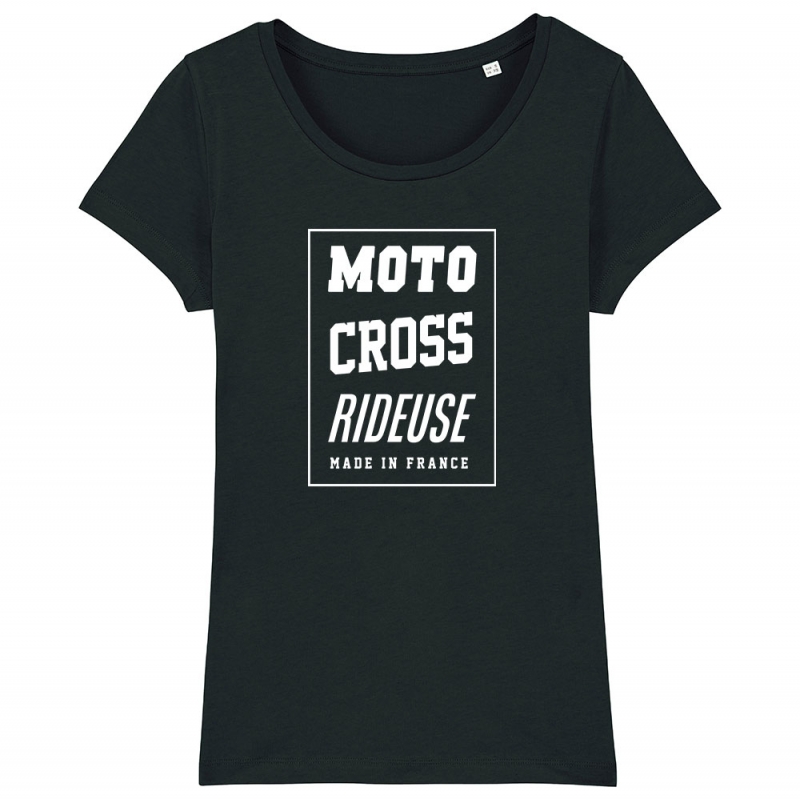 TSHIRT Femme MOTO CROSS RIDEUSE