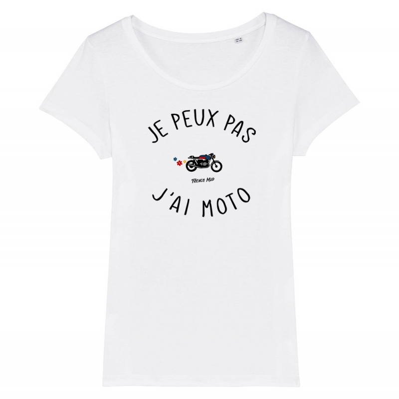 T Shirt J'peux pas j'ai moto - Pour Homme