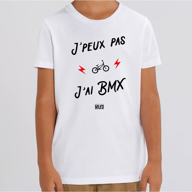 TSHIRT Enfant JE PEUX PAS J'AI BMX TSHIRT Enfant JE PEUX PAS J'AI BMX
