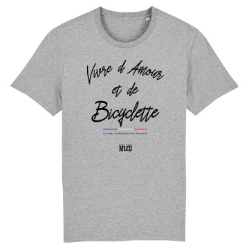 TSHIRT Enfant VIVRE D'AMOUR ET DE BICYCLETTE