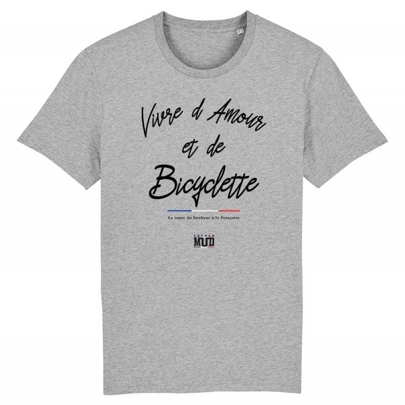 TSHIRT Enfant VIVRE D'AMOUR ET DE BICYCLETTE