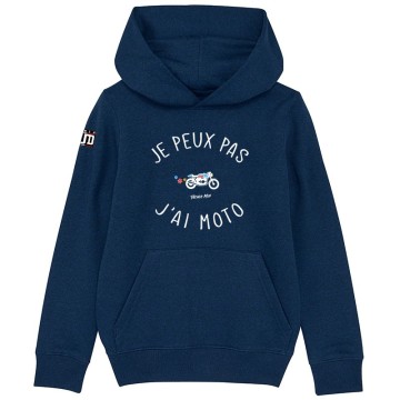 HOODIE Enfant JE PEUX PAS J'AI MOTO