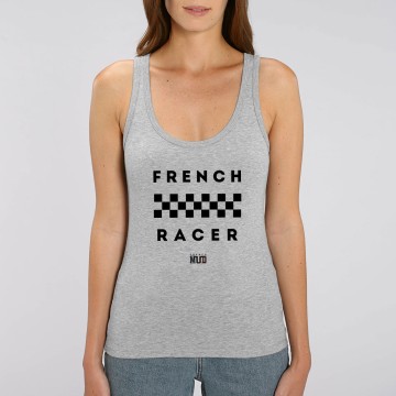 Debardeur Femme Gris "French Racer"