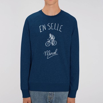 SWEAT "EN SELLE MARCEL" Homme BIO