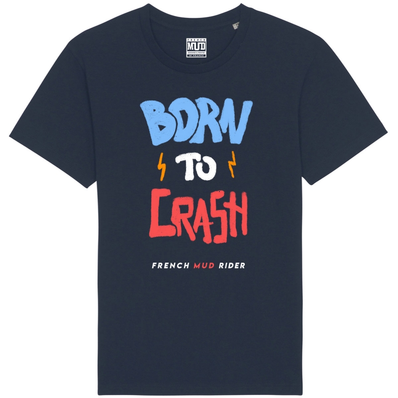 Tshirt Homme Bio "Born to Crash"