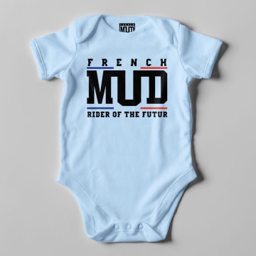 Retrouvez le Body Bio Baby Racing Life de chez French Mud