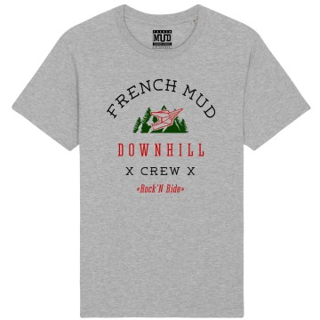 TSHIRT "DOWNHILL CREW" Homme BIO