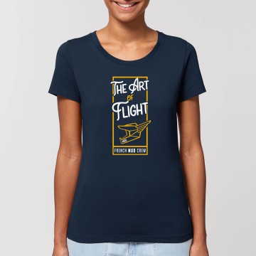 Tshirt Femme Bio "The Art of Flight"
