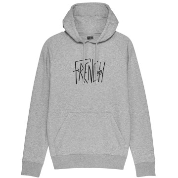 Sweat Capuche Homme Bio "French Mud Destroy"