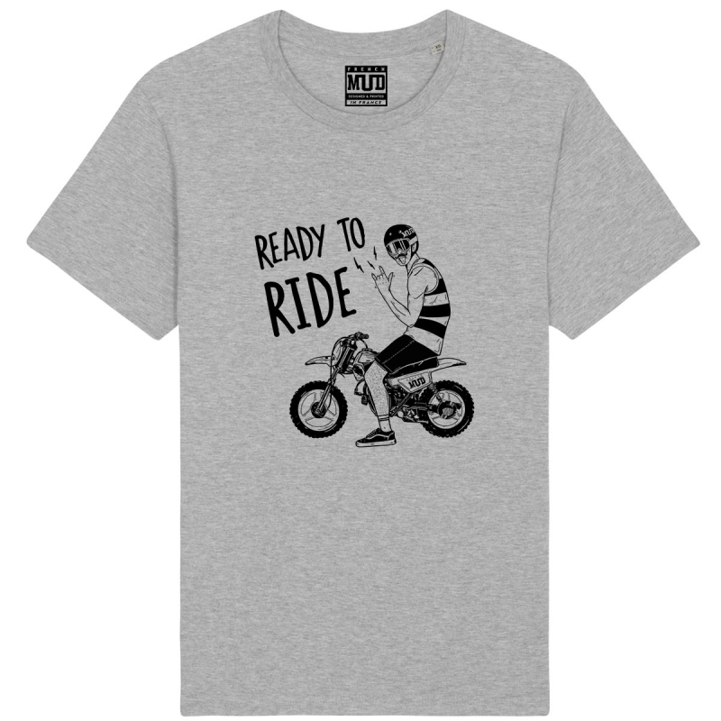 Tshirt Homme Bio "Ready to Ride" Tshirt Homme Bio "Ready to Ride"
