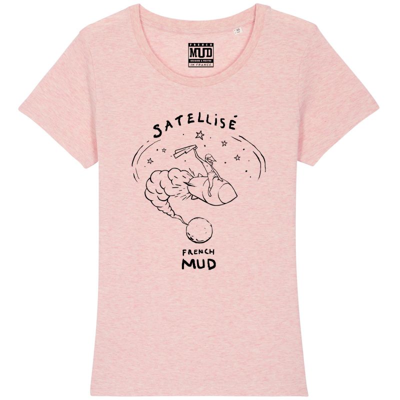 Tshirt Femme Bio "Satellise" Tshirt Femme Bio "Satellise"