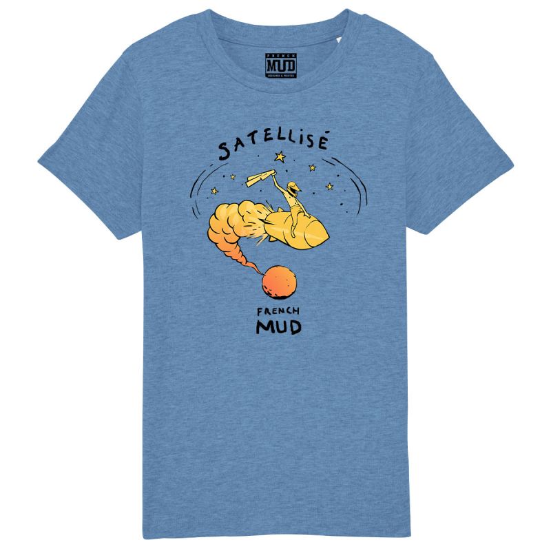 Tshirt Enfant Bio "Satellise" Tshirt Enfant Bio "Satellise"