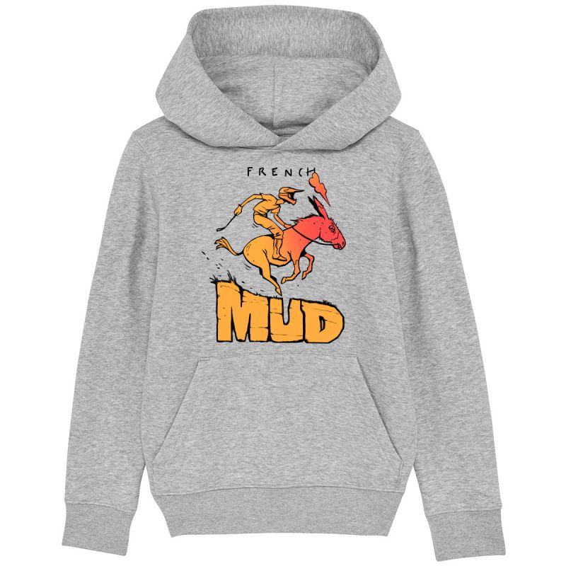 Sweat Capuche Enfant Bio "Cravache" Sweat Capuche Enfant Bio "Cravache"