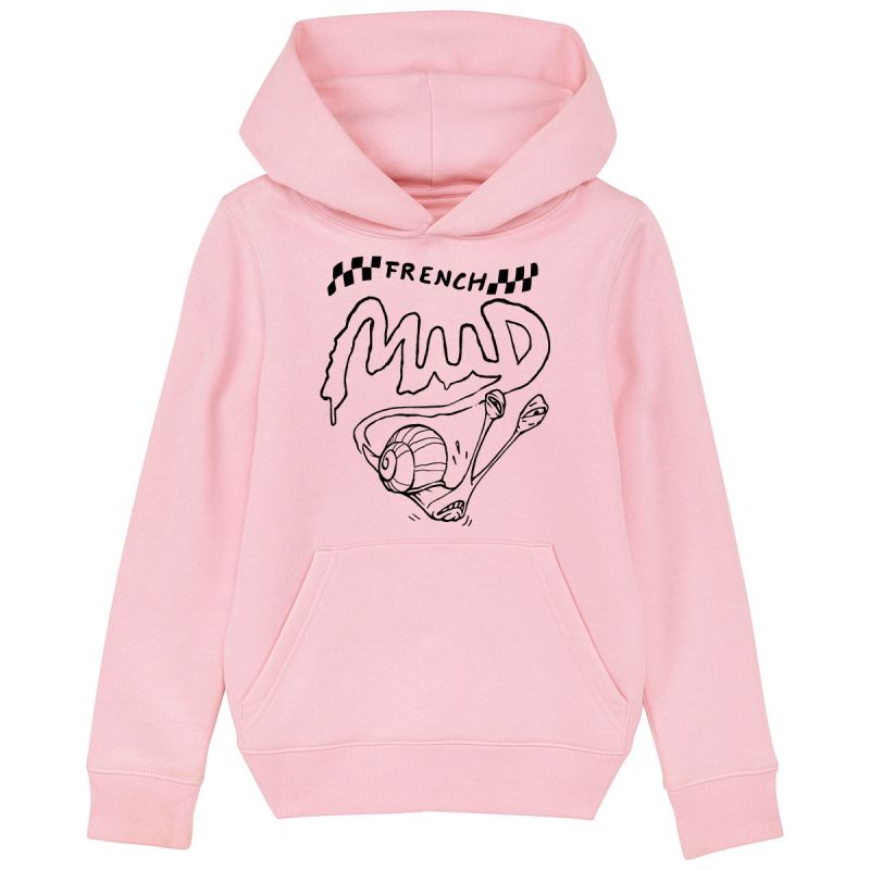 Sweat Capuche Enfant Bio "Speedy Cagouille" Sweat Capuche Enfant Bio "Speedy Cagouille"