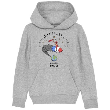 HOODIE "SATELLISE" Enfant BIO