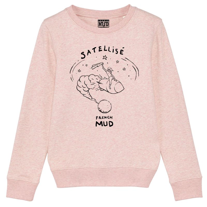 Sweat Enfant Bio "Satellise" Sweat Enfant Bio "Satellise"