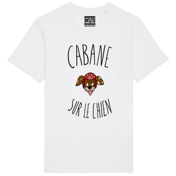 TSHIRT "CABANE SUR LE CHIEN" Homme BIO