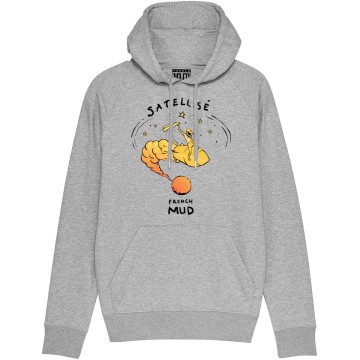 HOODIE "SATELLISE" Homme BIO