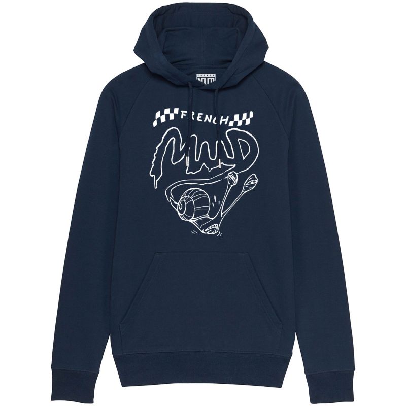 Sweat Capuche Homme Bio "Speedy Cagouille" Sweat Capuche Homme Bio "Speedy Cagouille"