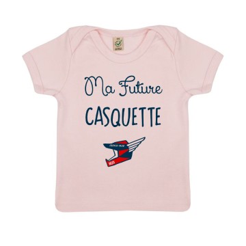 TSHIRT "MA FUTUR CASQUETTE" Bebe BIO