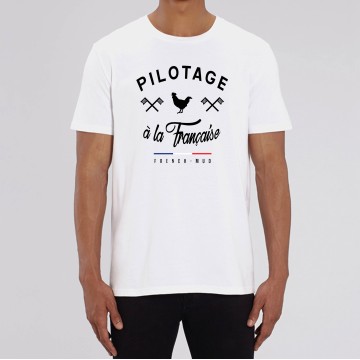 Tshirt "Pilotage à la Française" Homme