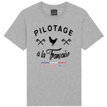 Tshirt "Pilotage à la Française" Homme