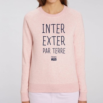 Sweat "Inter Exter Par Terre" Femme
