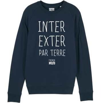 SWEAT "INTER EXTER PAR TERRE" Homme