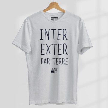 TSHIRT "INTER EXTER PAR TERRE" Homme