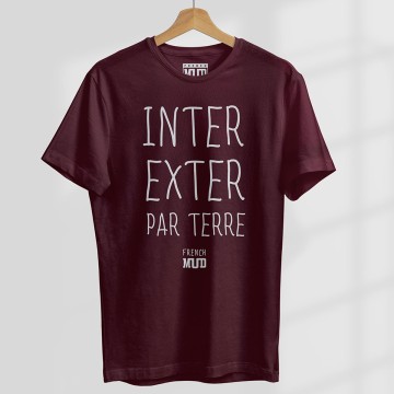 TSHIRT "INTER EXTER PAR TERRE" Homme