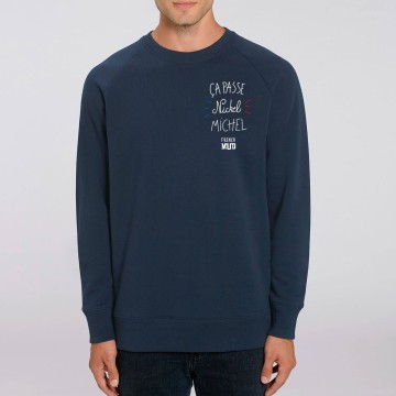 Sweat "ca Passe Nickel Michel" Homme