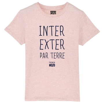 TSHIRT "INTER EXTER PAR TERRE" Enfant