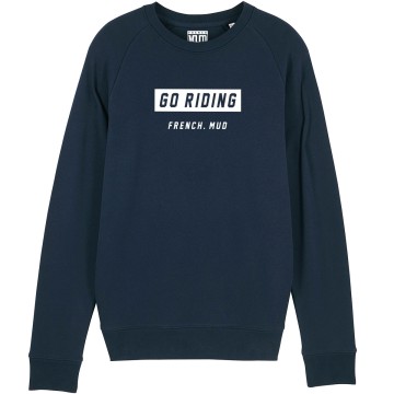 SWEAT "GO RIDING" Homme