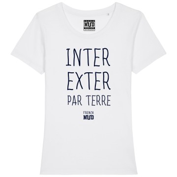 Tshirt "Inter Exter Par Terre" Femme