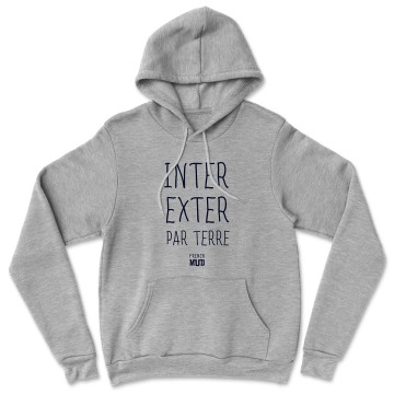 Hoodie "Inter Exter Par Terre" Homme